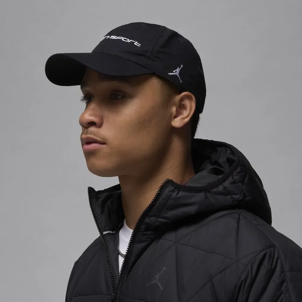 Jordan Club Unstructured Adjustable Hat M/L Black/White